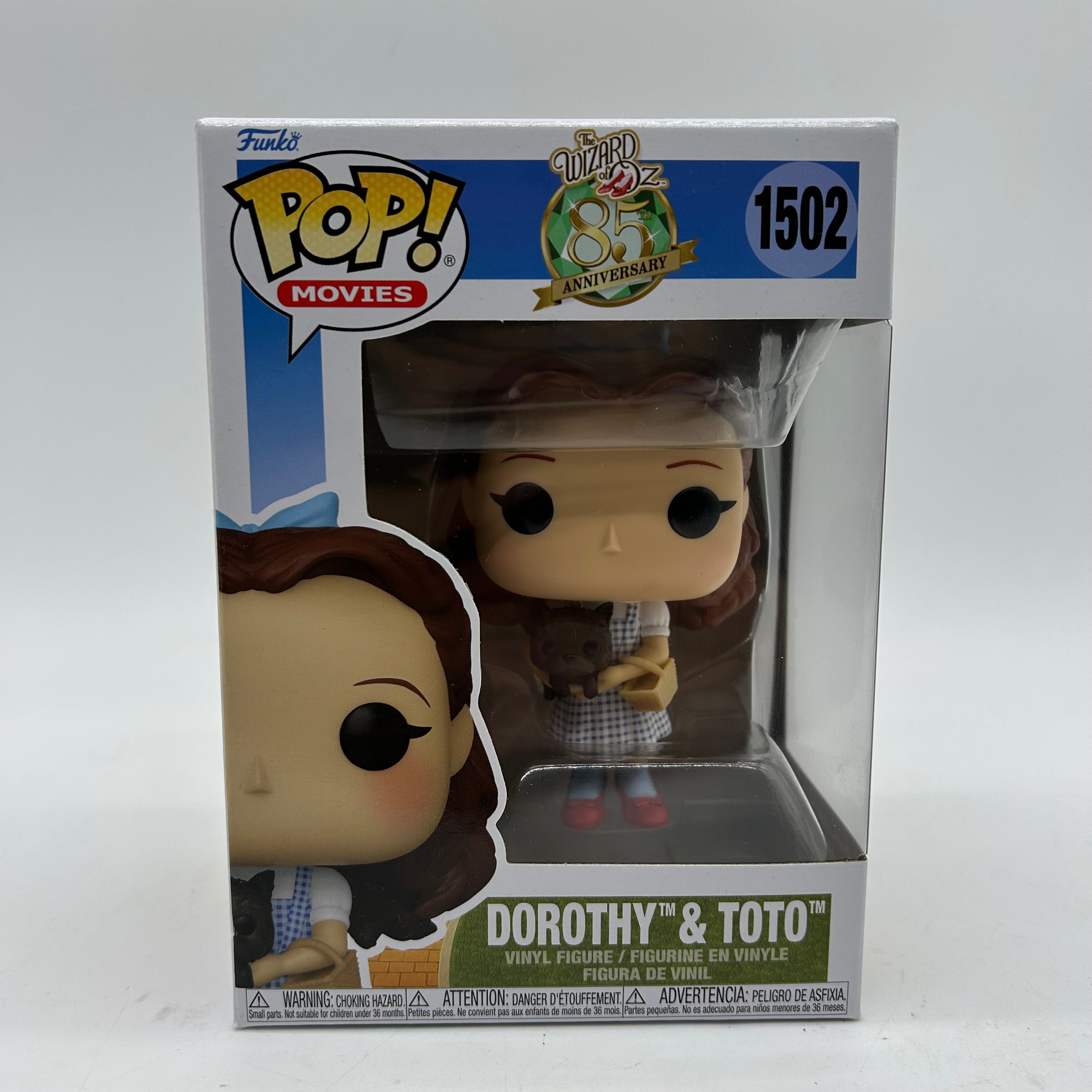 Wizard OF Oz Dorothy & Toto 1502 Funko Pop