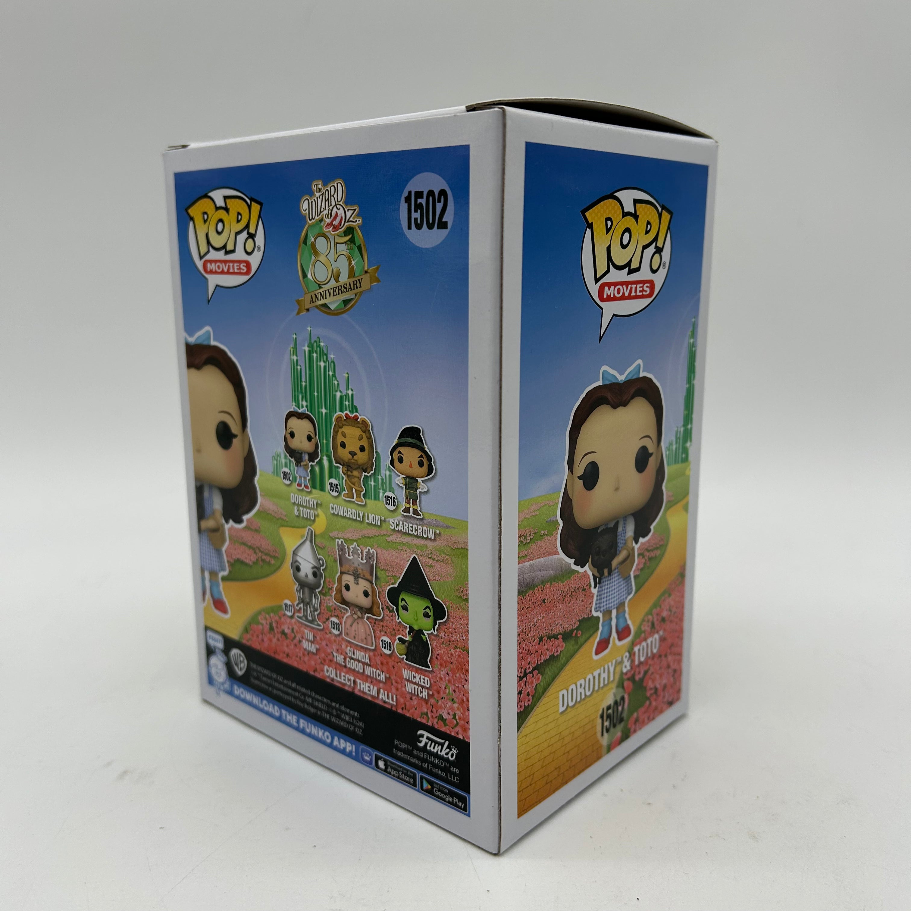 Wizard OF Oz Dorothy & Toto 1502 Funko Pop