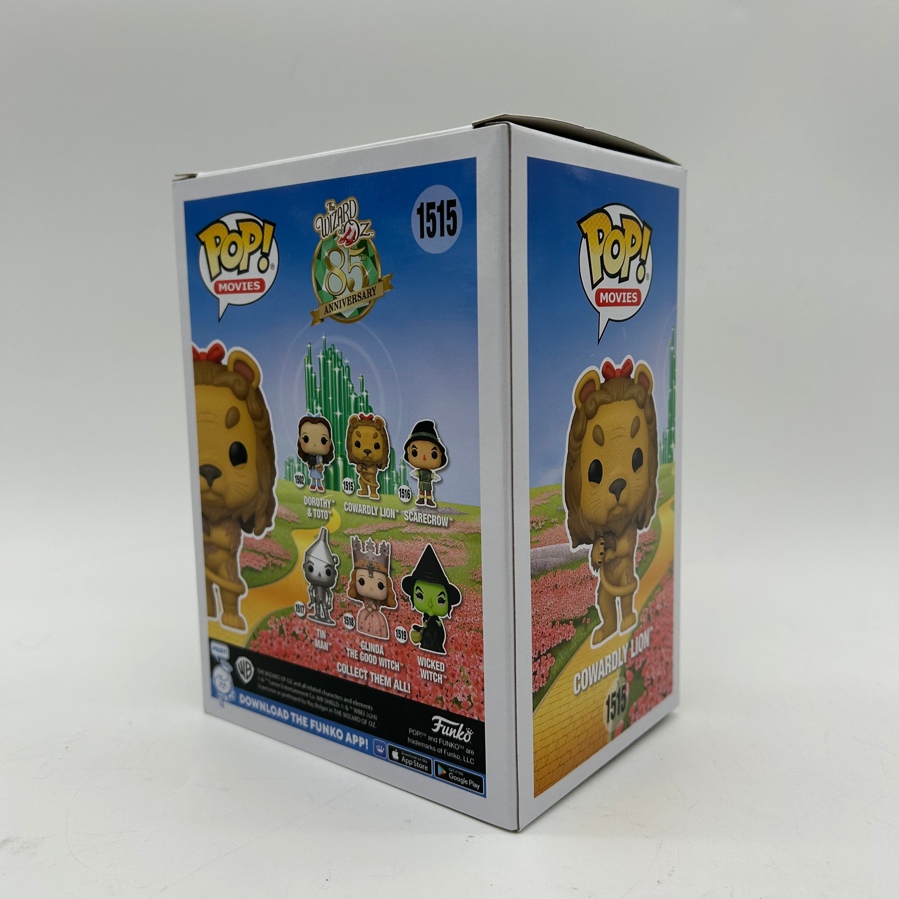 Wizard of Oz Cowardly Lion CHASE 1515 Funko Pop