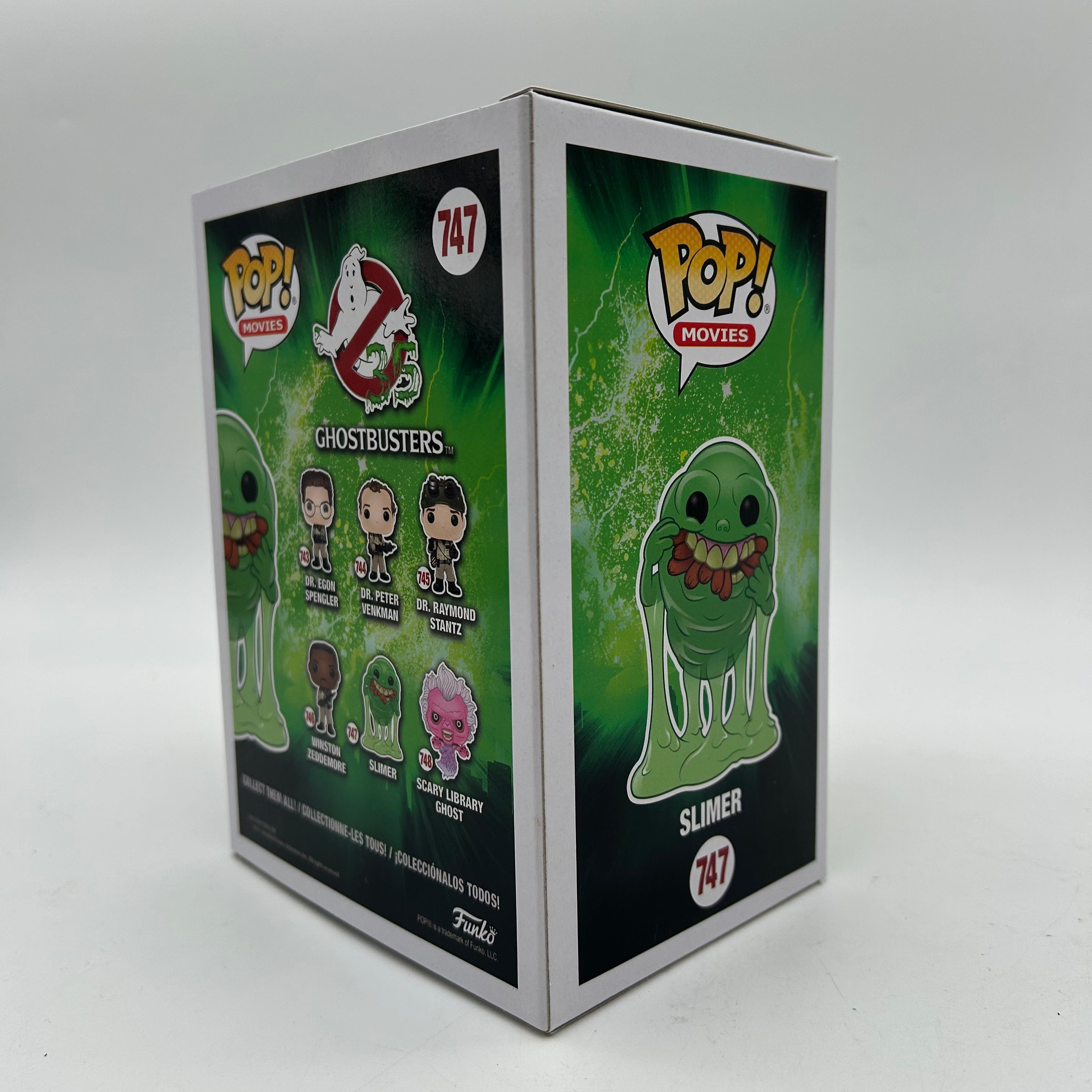 Ghostbusters Slimer 747 Funko Pop