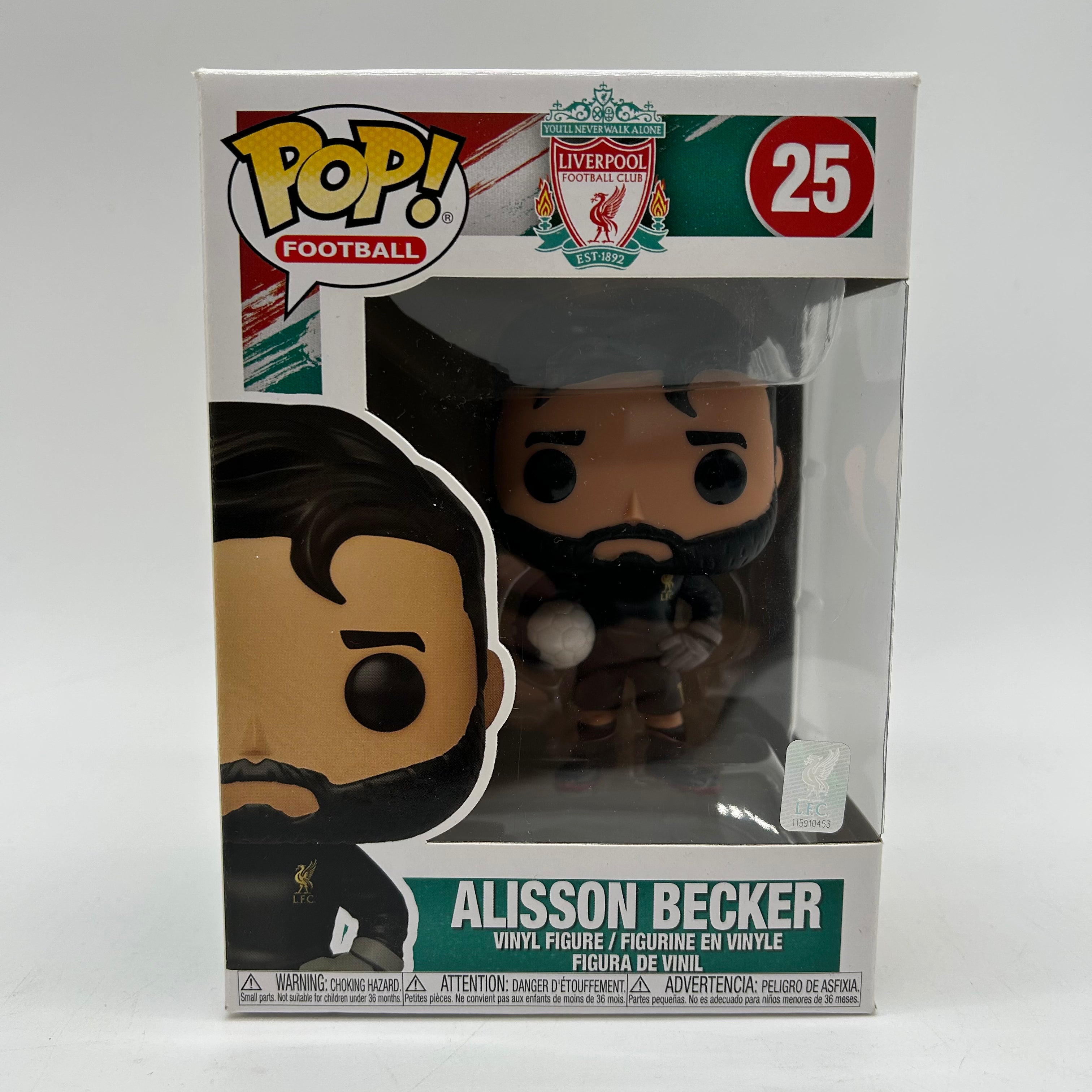 Liverpool Allison Becker 25 Funko Pop