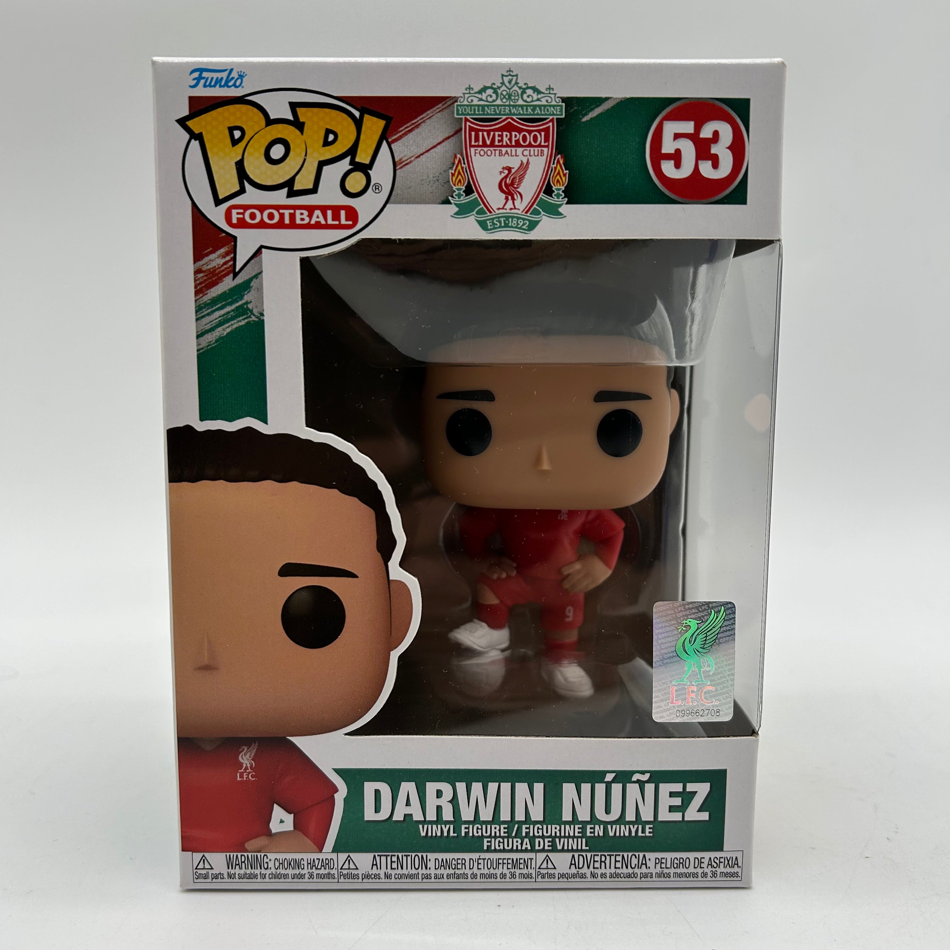 Liverpool Darwin Nunez 53 Funko Pop
