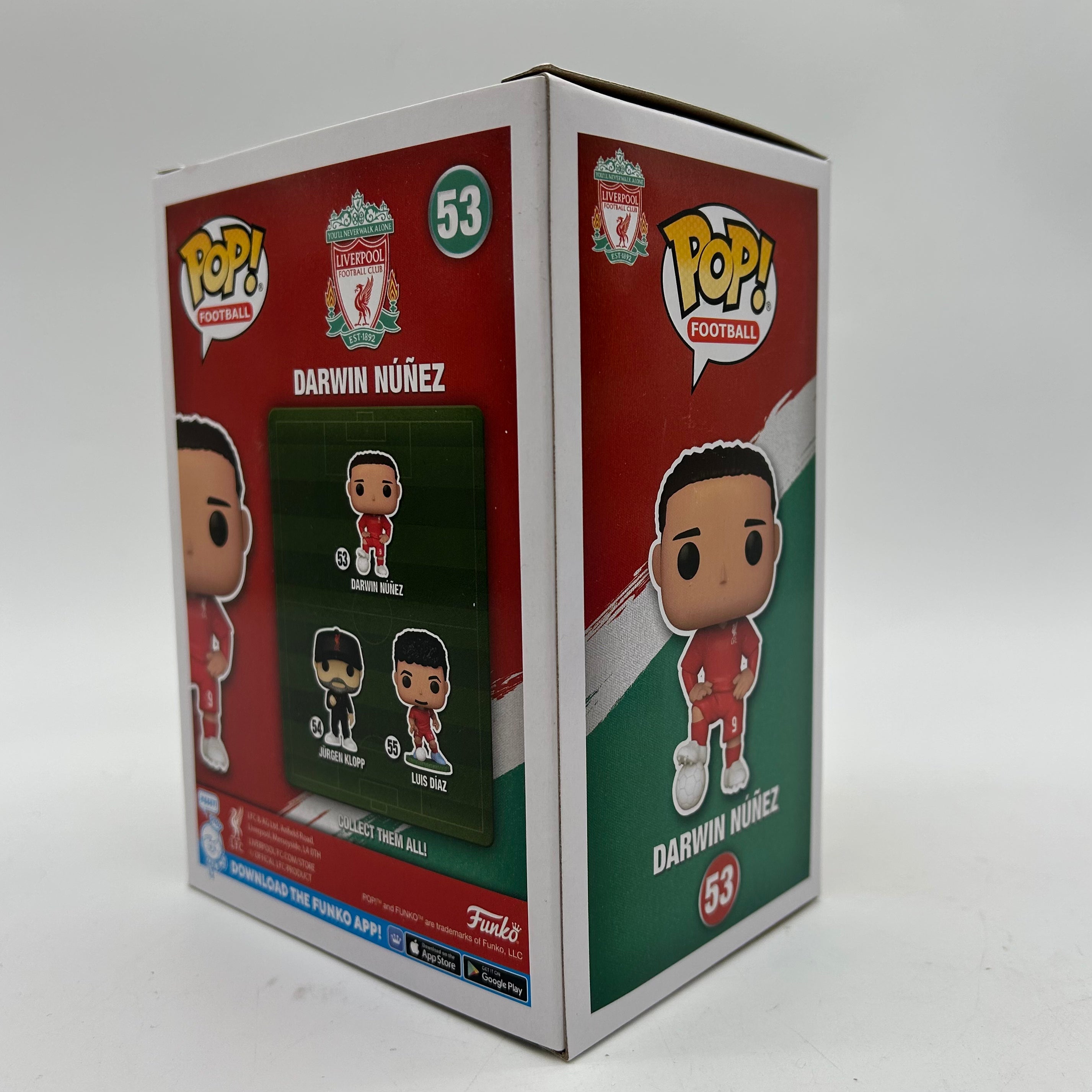Liverpool Darwin Nunez 53 Funko Pop