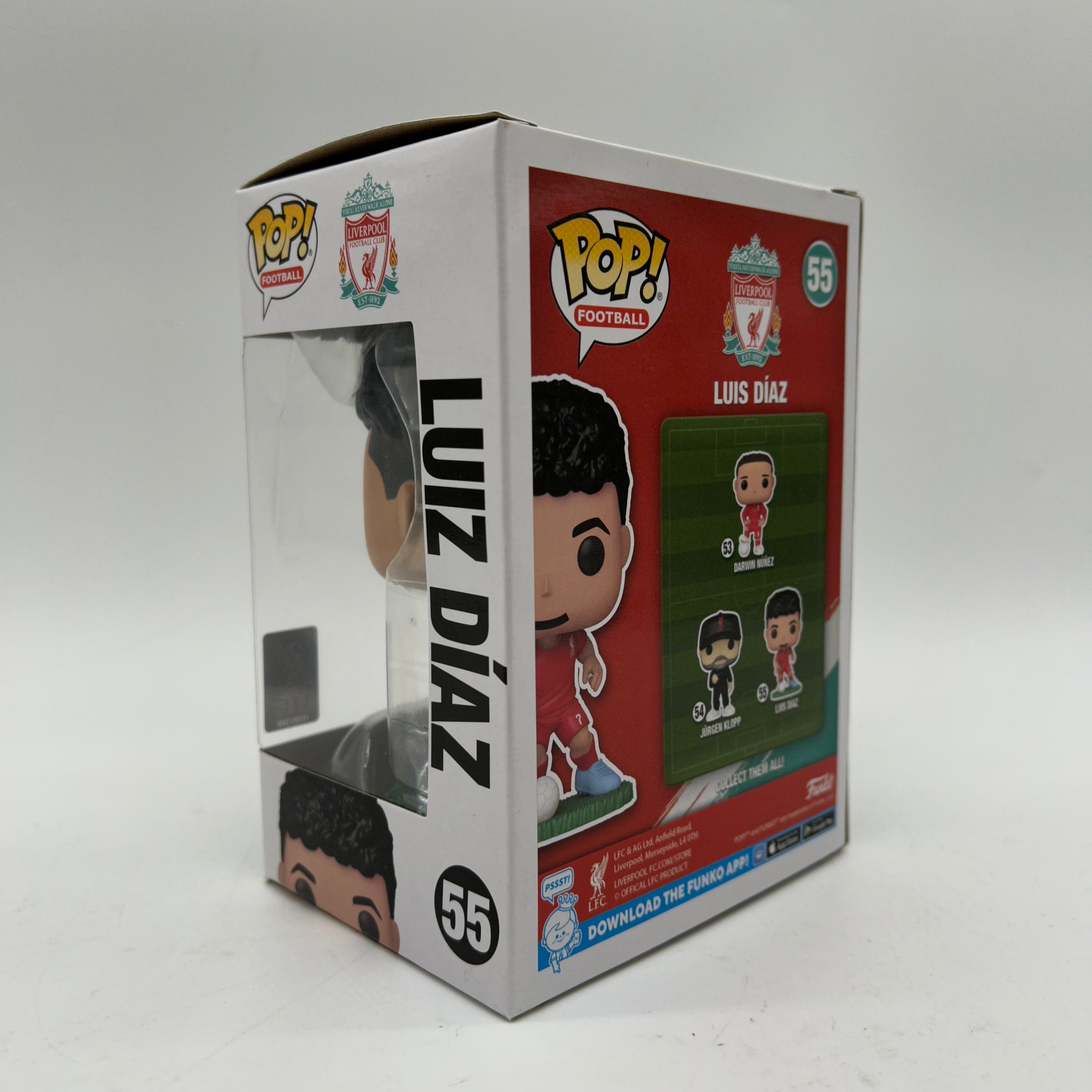 Liverpool Luis Diaz 55 Funko Pop
