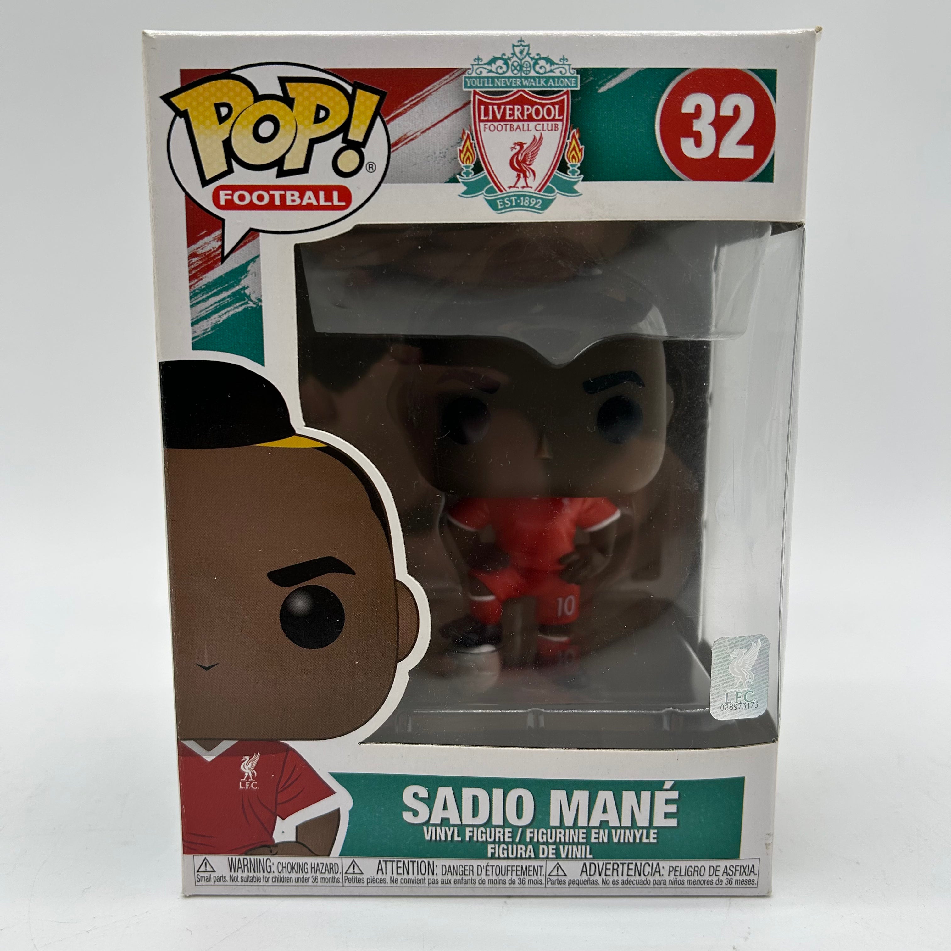 Liverpool Sadio Mane 32 Funko Pop