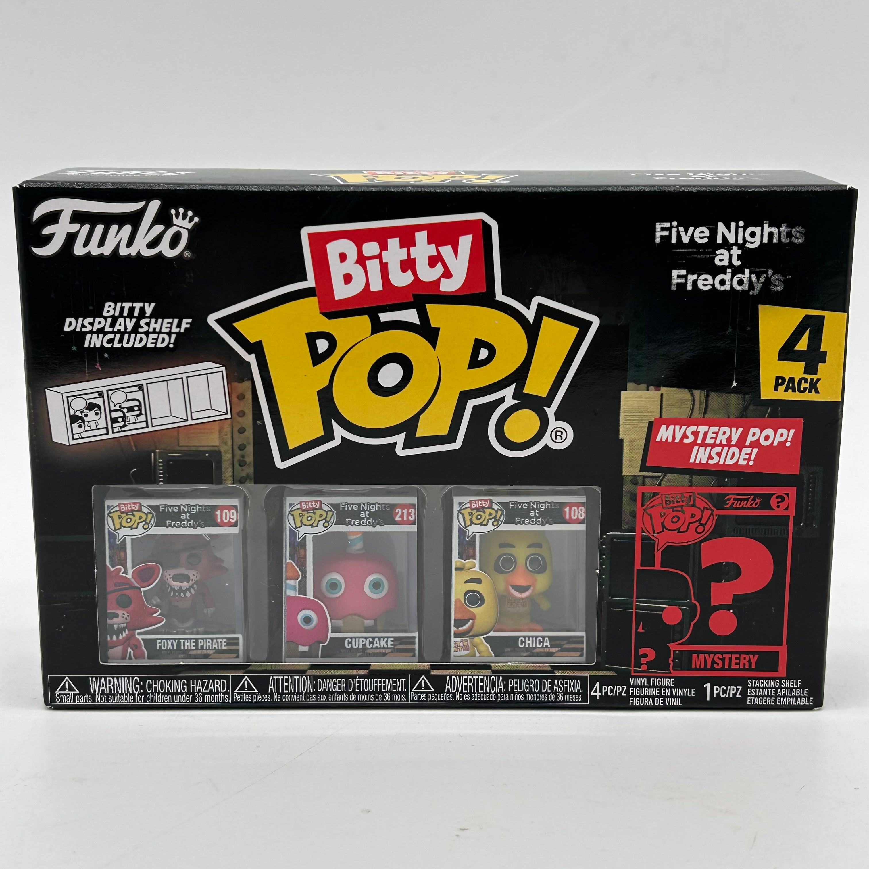 Five Night at Freddy's Bitty Pop! 4 Pack