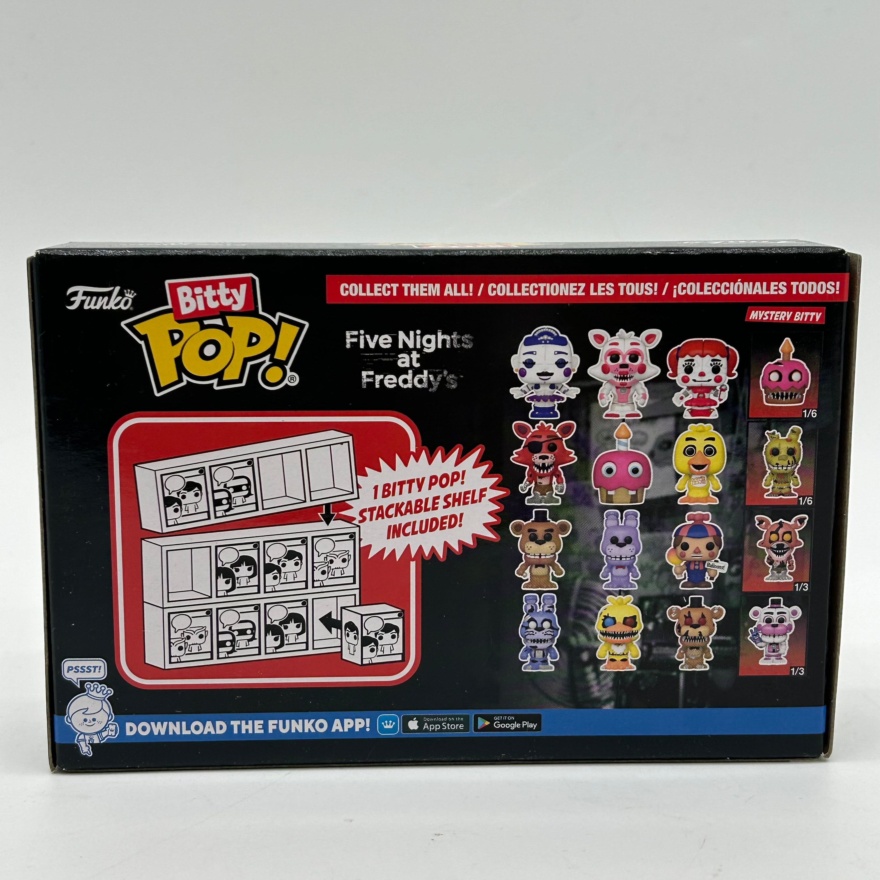 Five Night at Freddy's Bitty Pop! 4 Pack