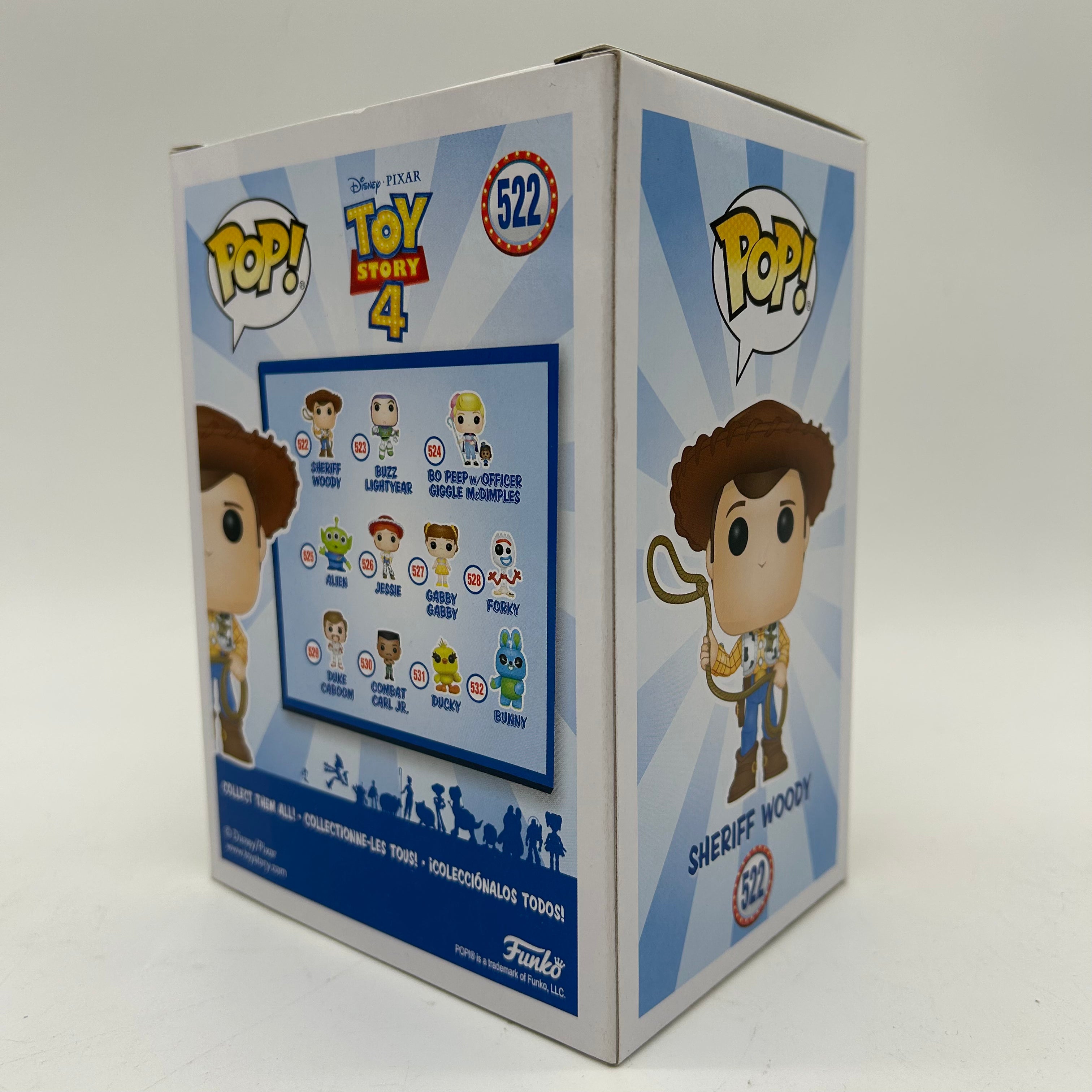 Toy Story 4 Woody 522 Funko Pop