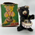 Vintage 1950s ALPS Mechanical Drummer Bear