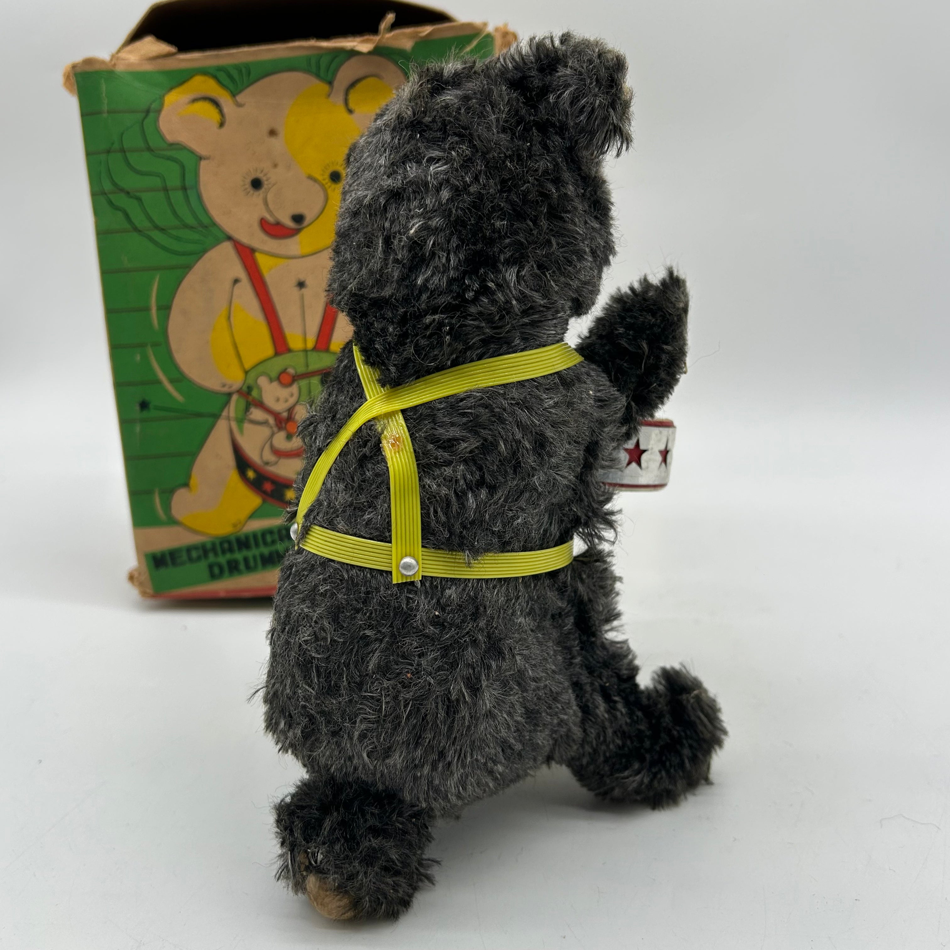 Vintage 1950s ALPS Mechanical Drummer Bear