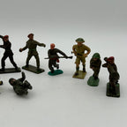 Vintage Crescent Toys 1960s Toy Soldiers Bundle