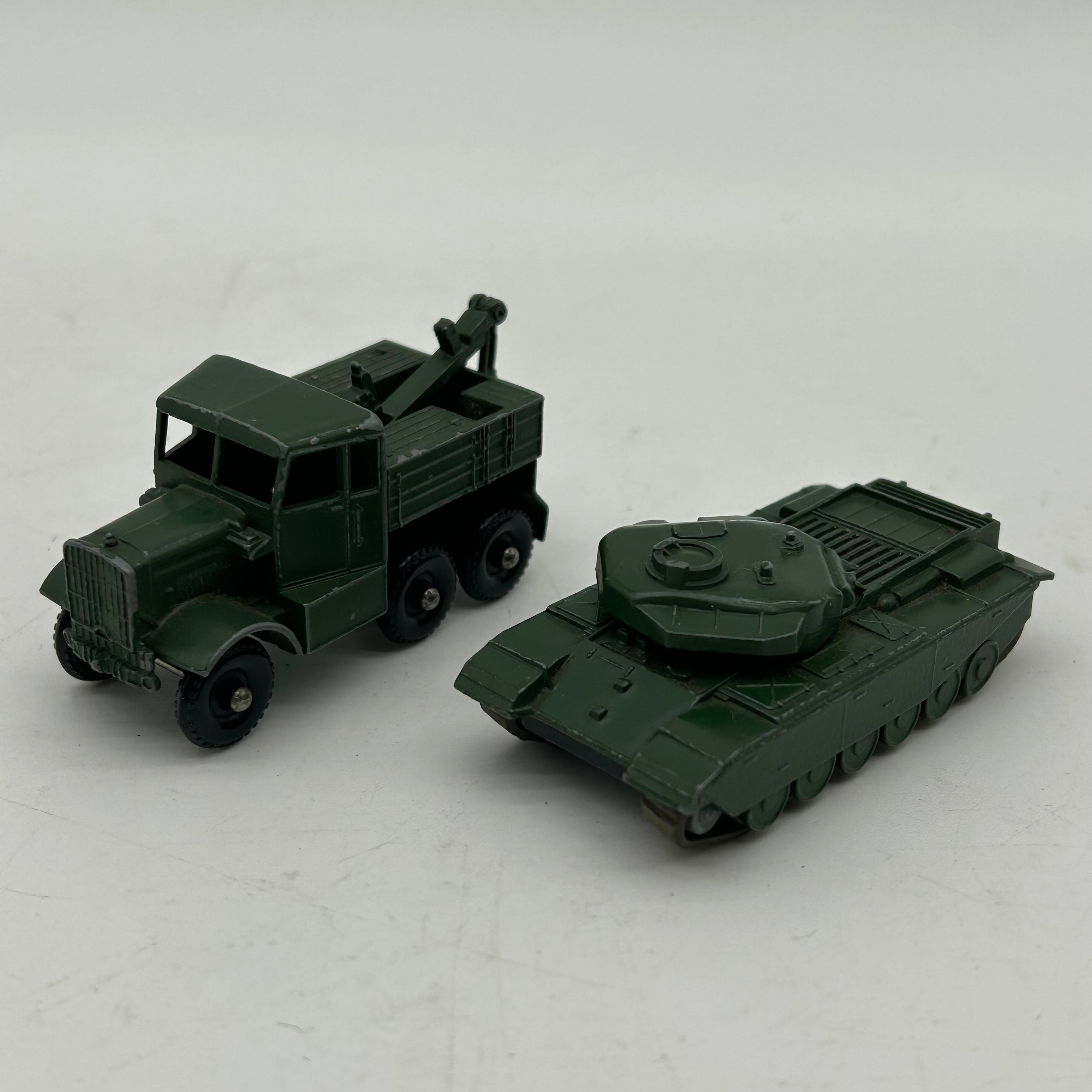 Lesney Toys Military Centurion Tank & Breakdown Truck