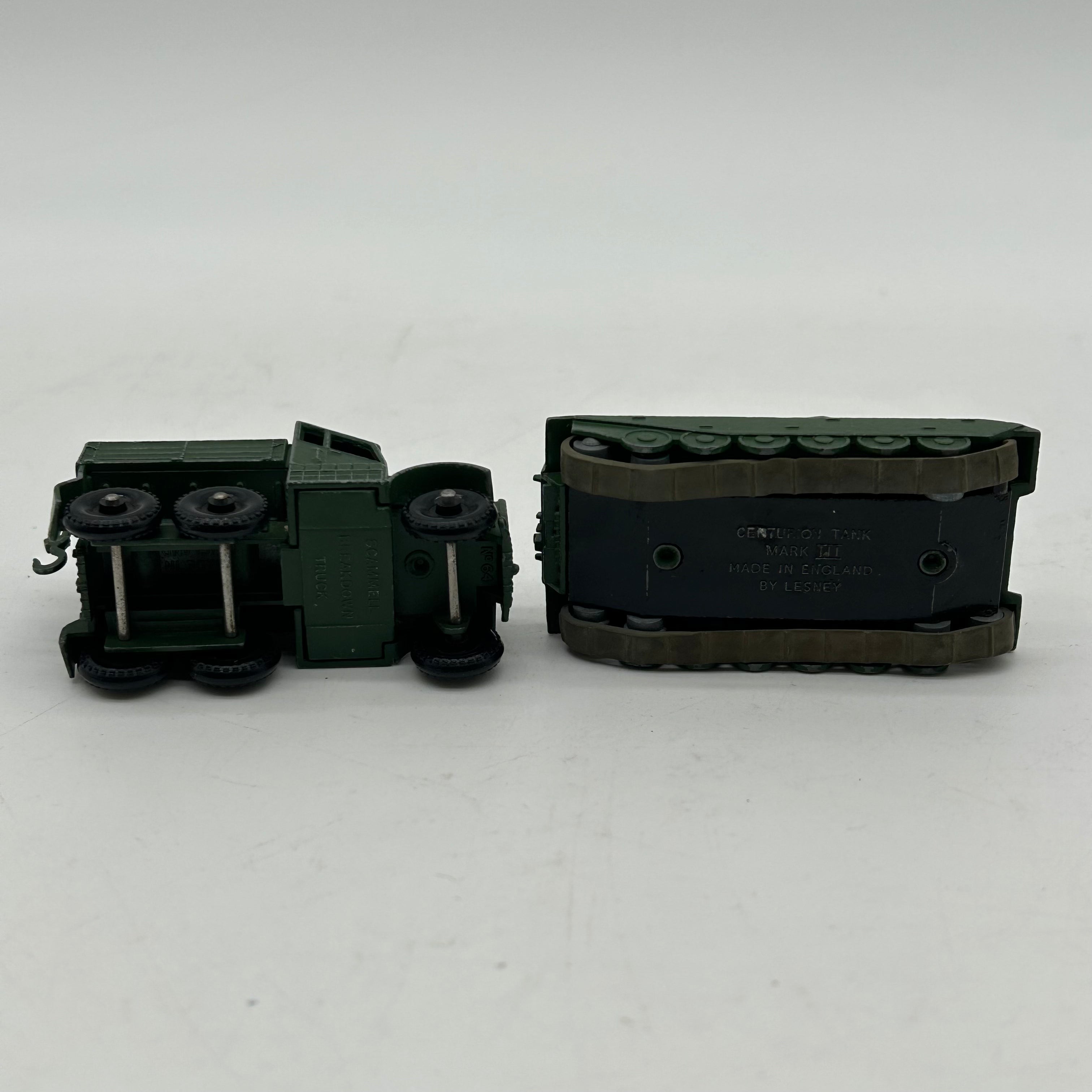 Lesney Toys Military Centurion Tank & Breakdown Truck