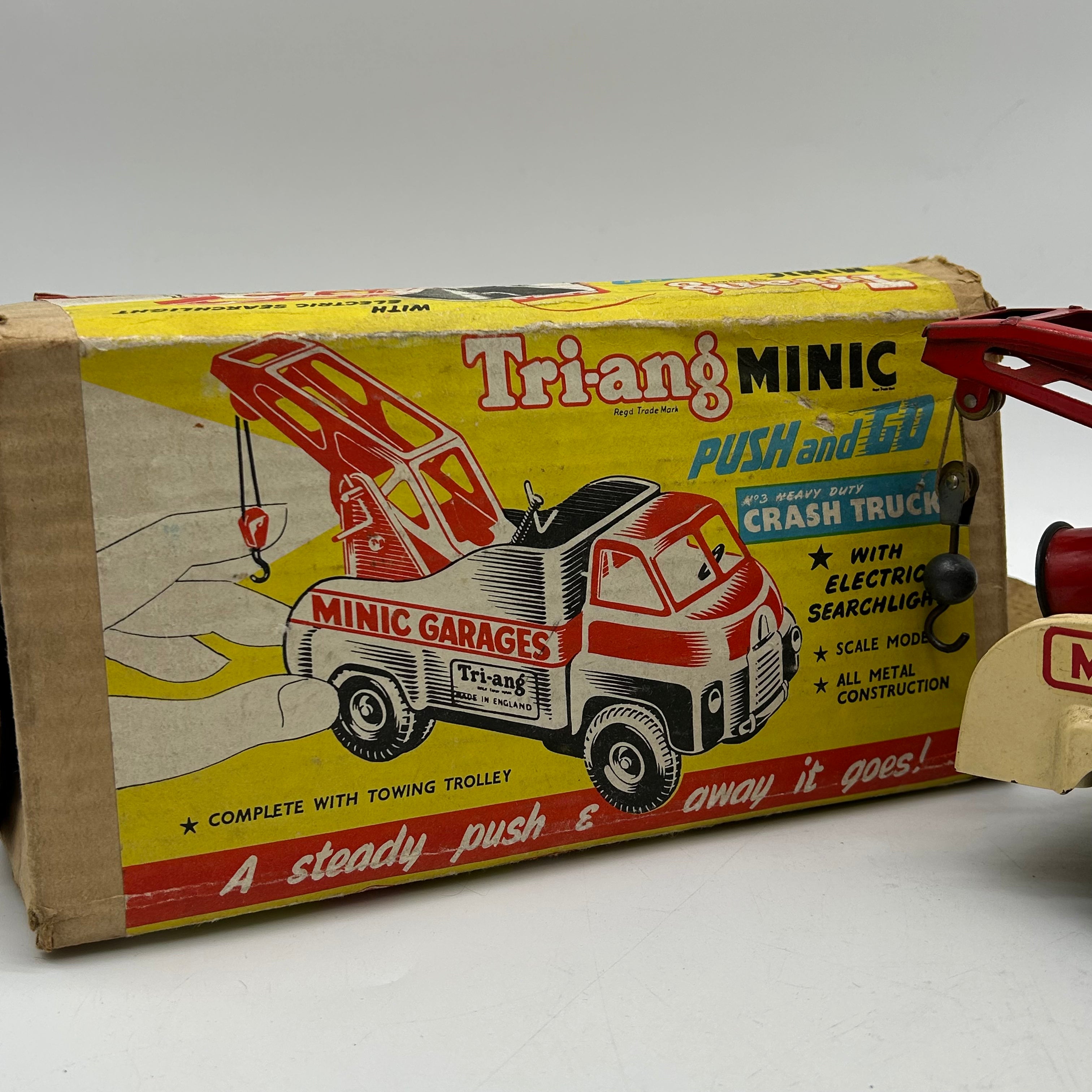 Triang Minic No3 Heavy Duty Crash Truck 60s