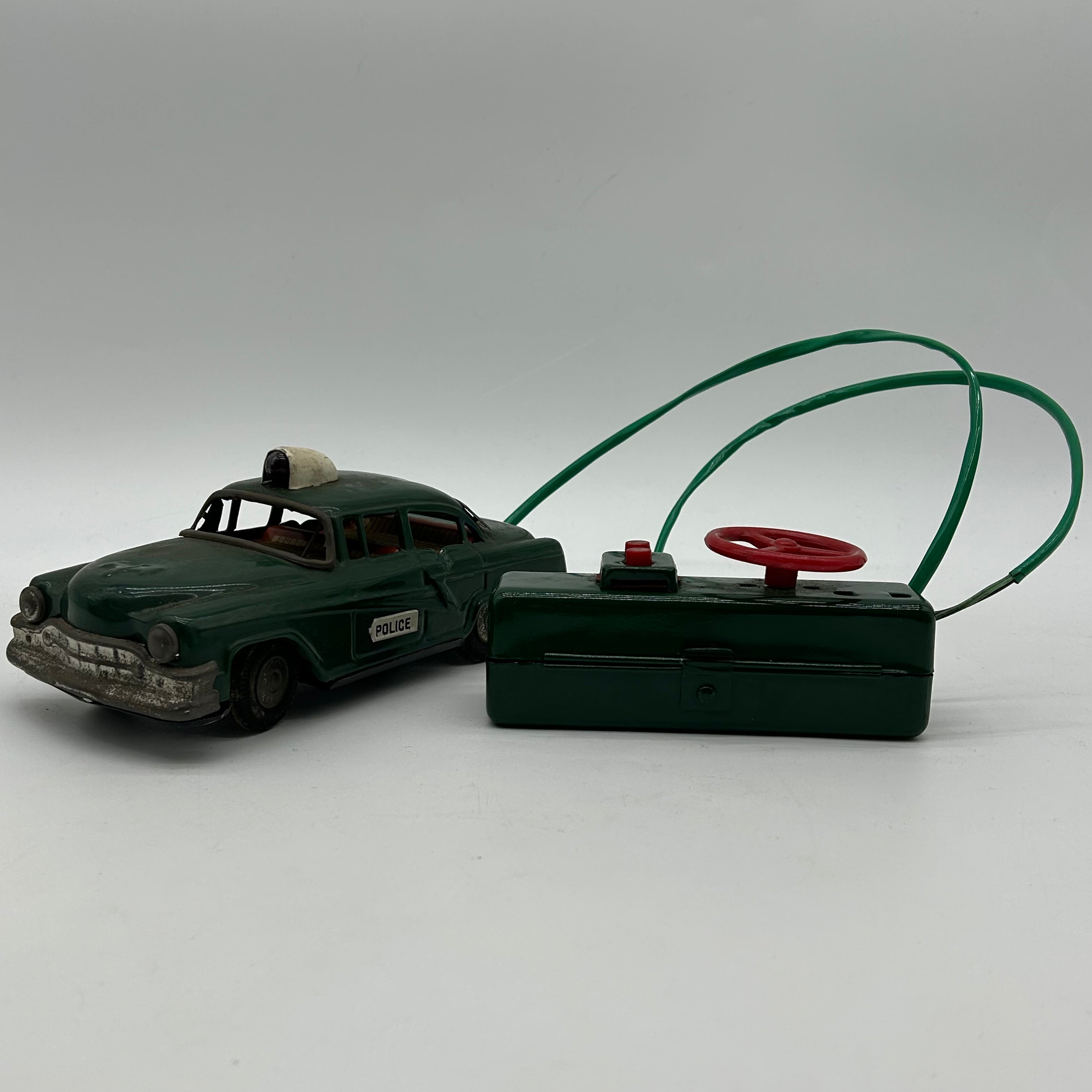 Line Mar Tin Battery Remote Police Car (untested)