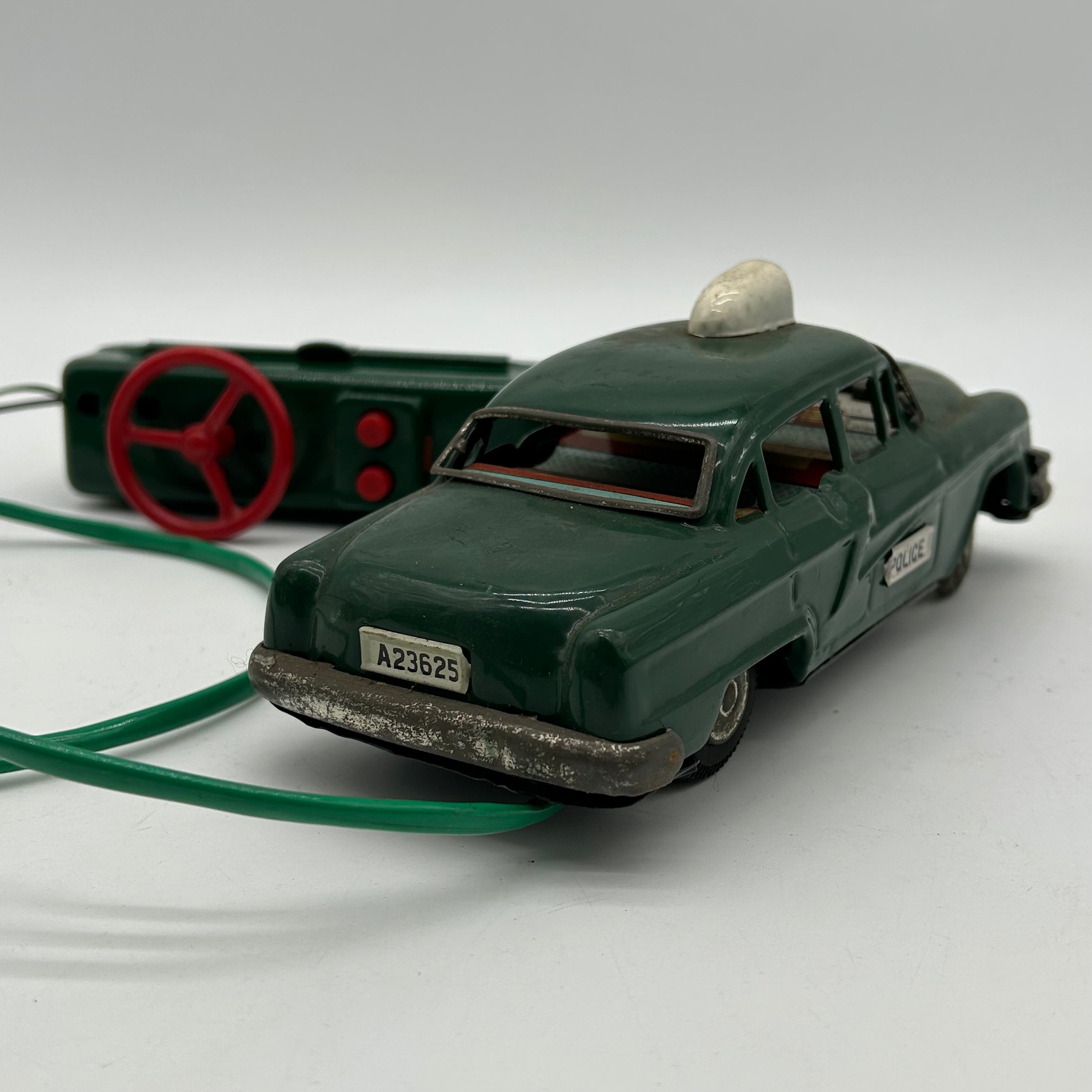 Line Mar Tin Battery Remote Police Car (untested)