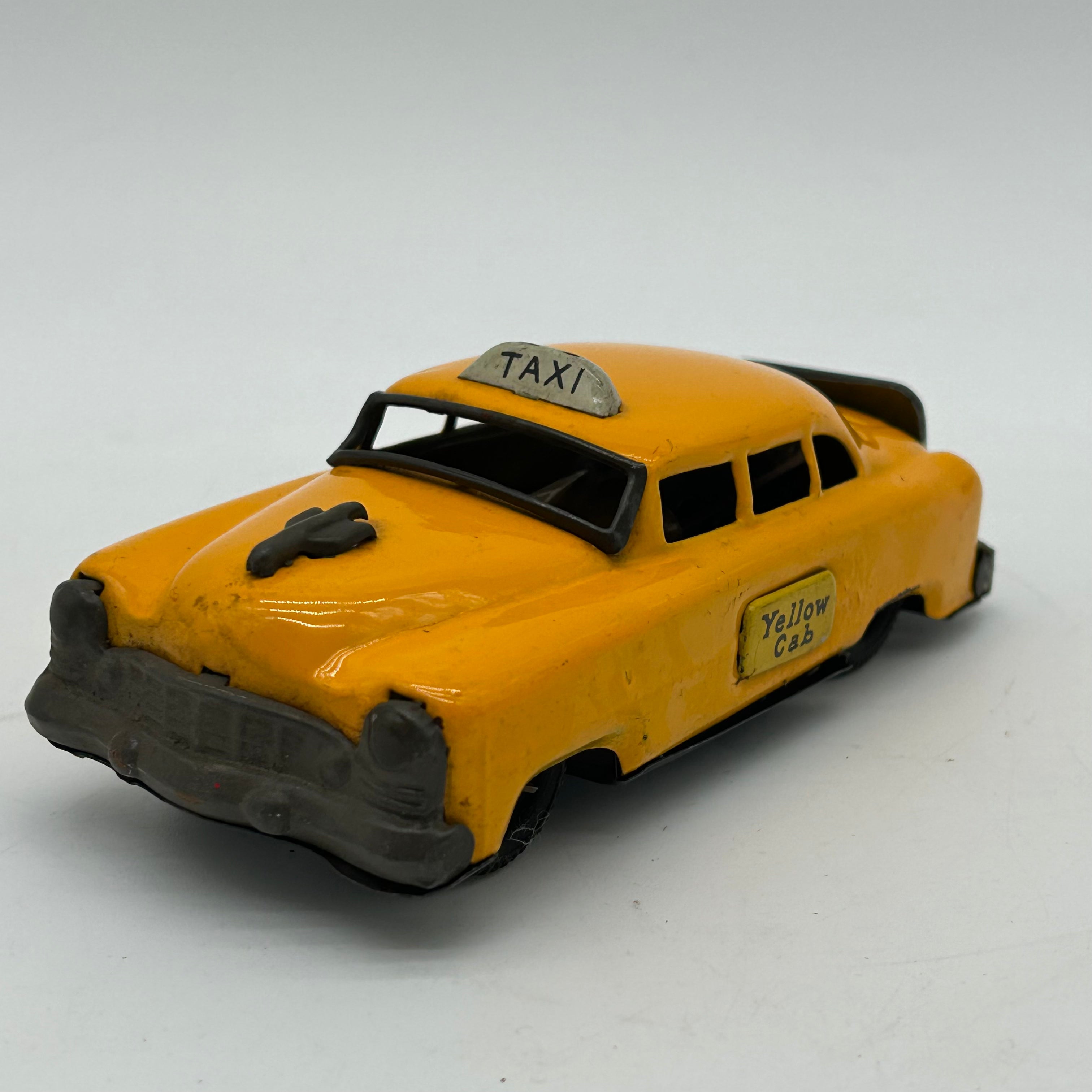 1950s Friction Powered Taxi Cab