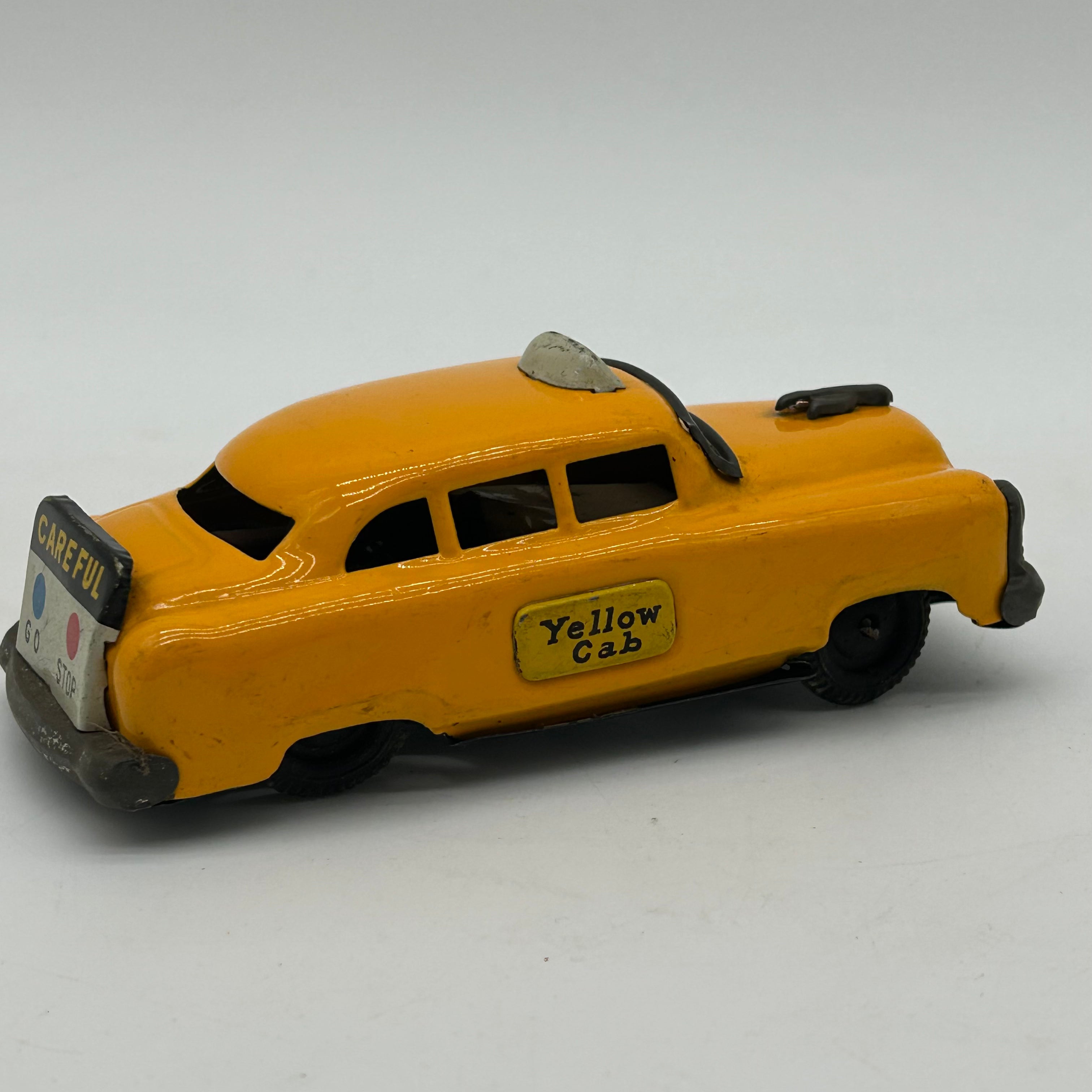 1950s Friction Powered Taxi Cab