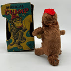 1950s Alps Wind Up Musical Chimp (key doesn't turn)
