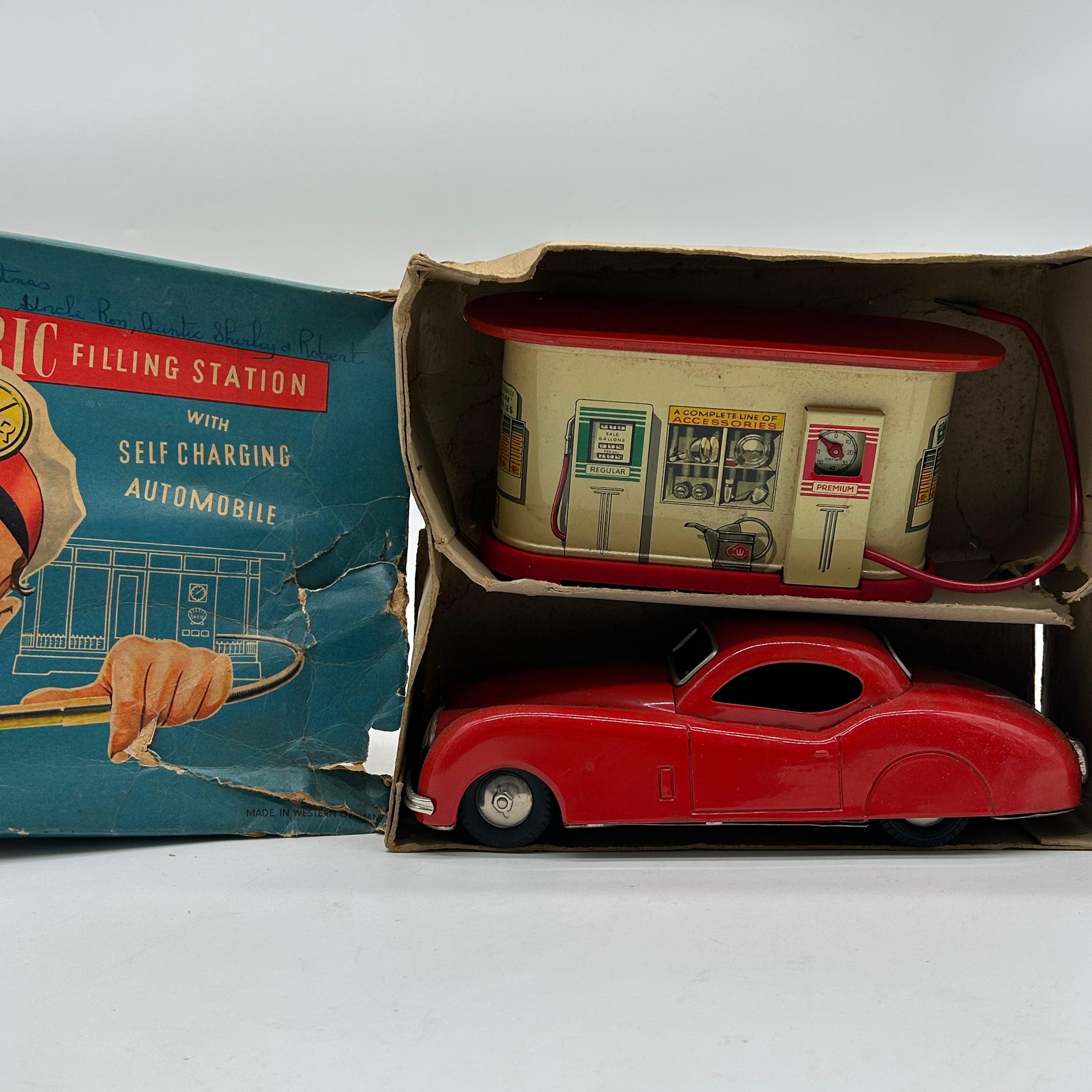 Marx Toys Electric Filling Station 1950s