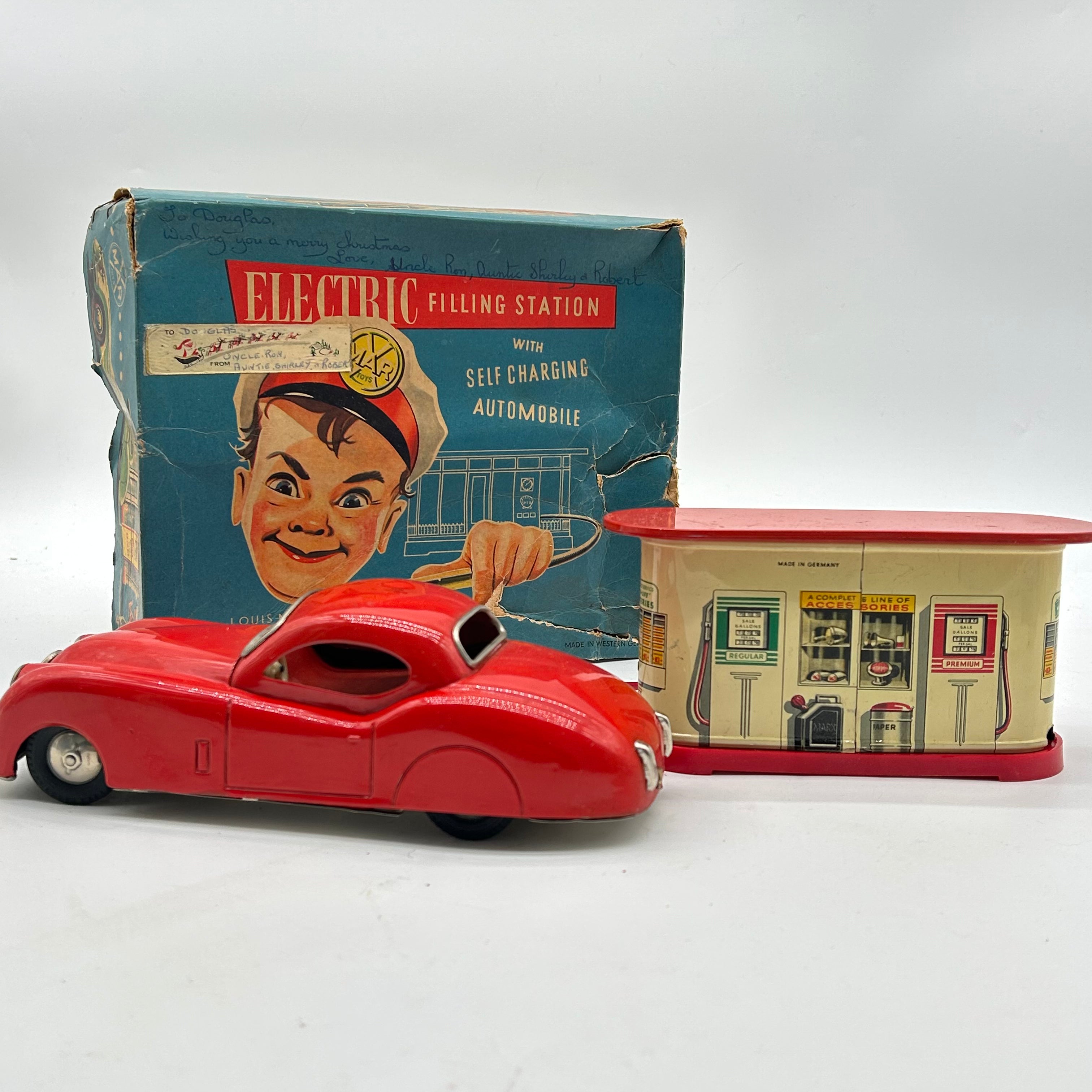 Marx Toys Electric Filling Station 1950s