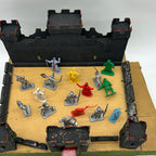 Vintage 1960s Crescent Toys Castle and Figures