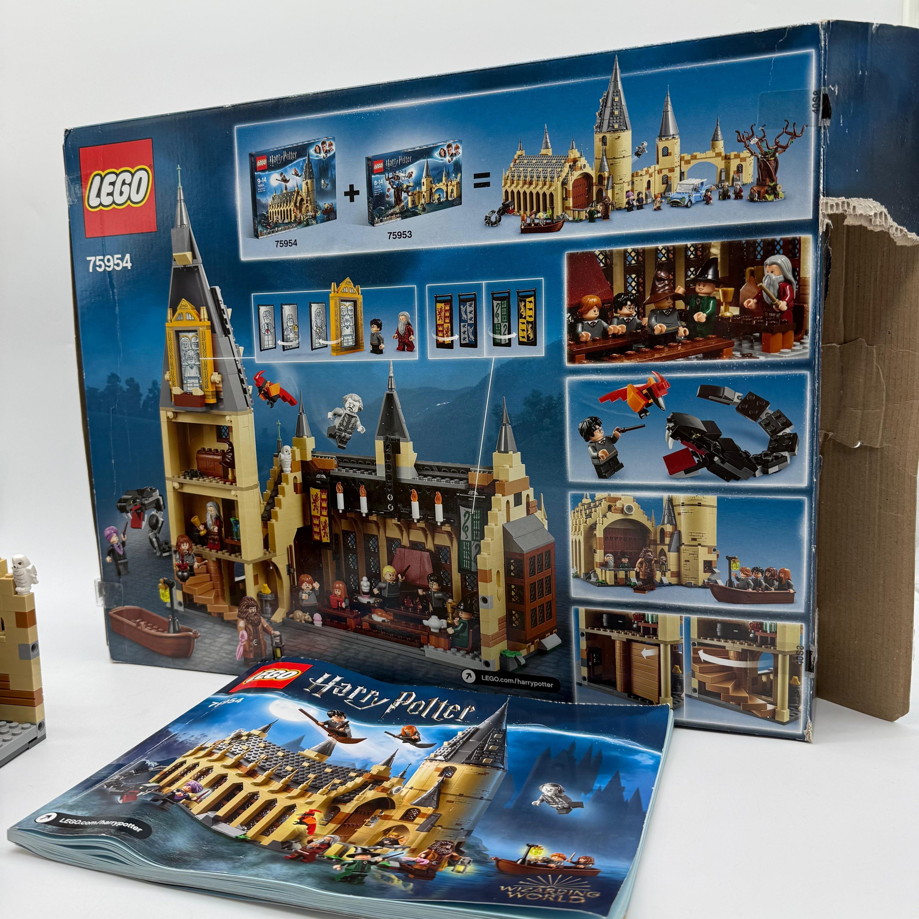 LEGO Harry Potter The Great Hall 75954 Complete Boxed Set