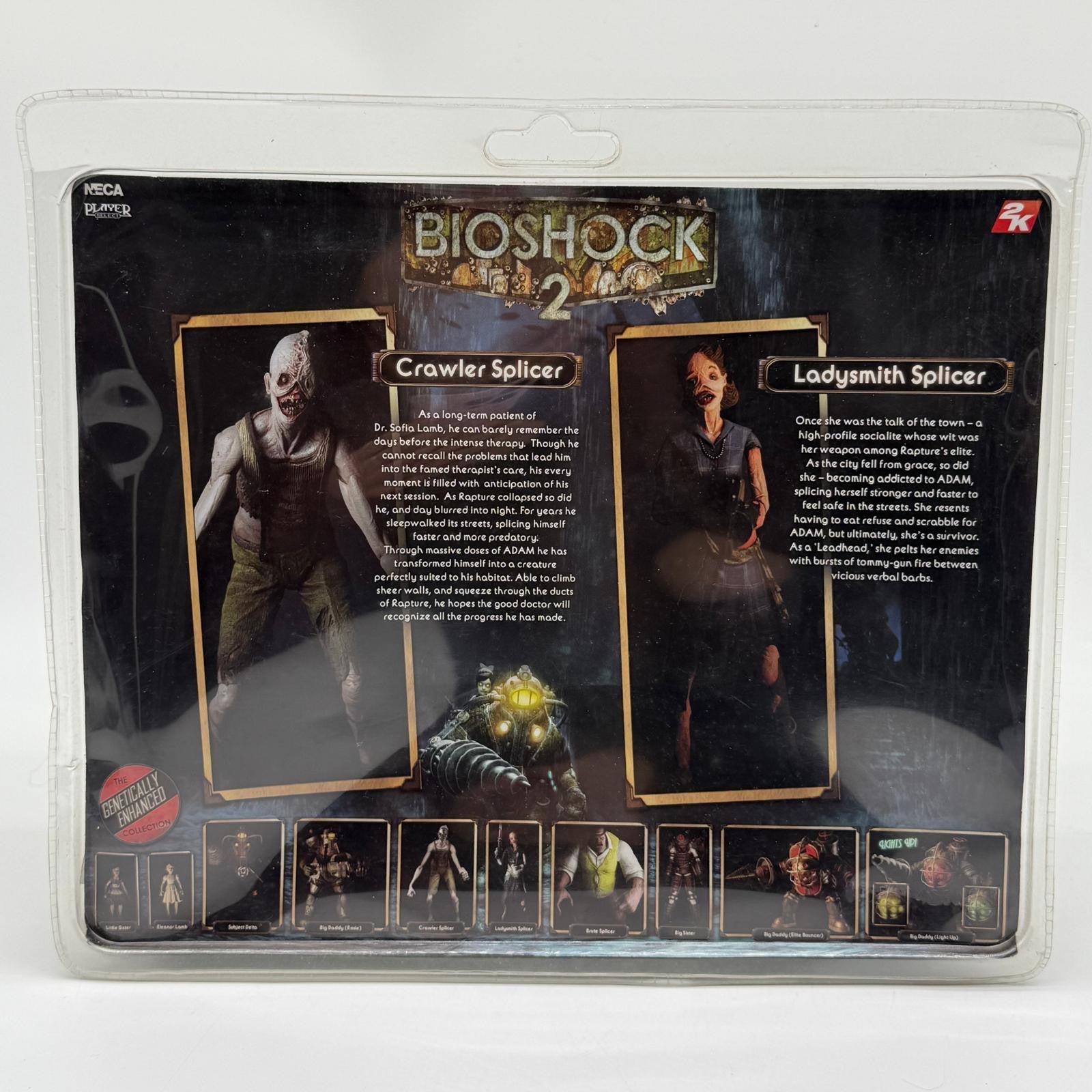 NECA Bioshock 2 Crawler / Ladysmith Splicer 2-Pack Sealed